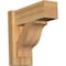 Ekena Millwork Funston Block Rough Sawn Outlooker, Western Red Cedar, 6"W x 14"D x 14"H OUT06X14X14FST05RWR - alternate 1
